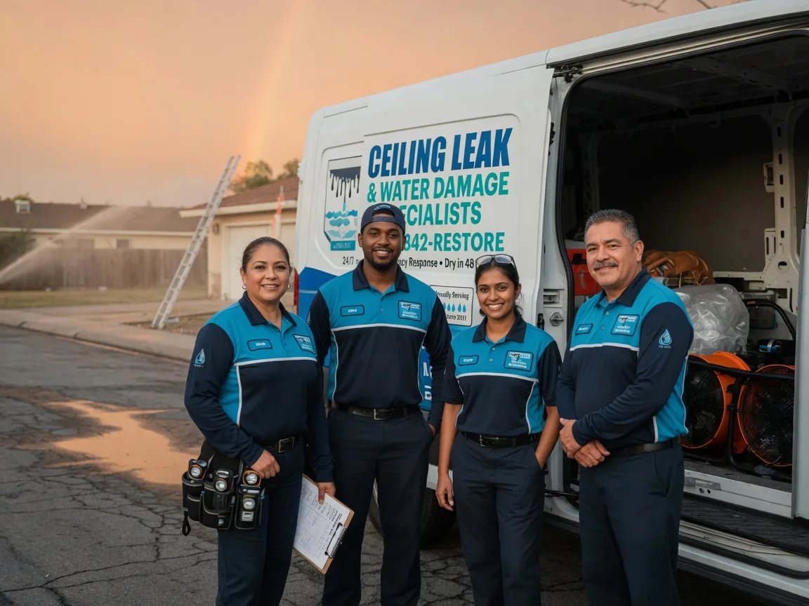 Ceiling Leak Cleanup company in Trimble, OH